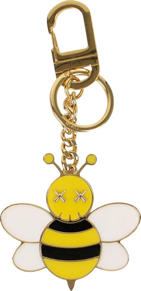 Dior Homme x KAWS Bee Key Chain 'Gold' 